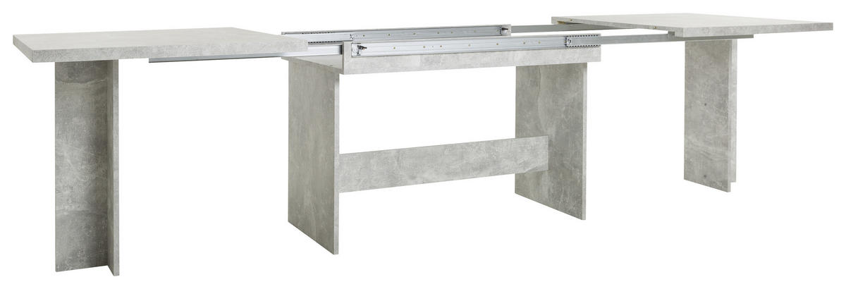 ESSTISCH in Holzwerkstoff 160/90/76 cm  - Hellgrau, KONVENTIONELL, Holzwerkstoff (160/90/76cm) - MID.YOU