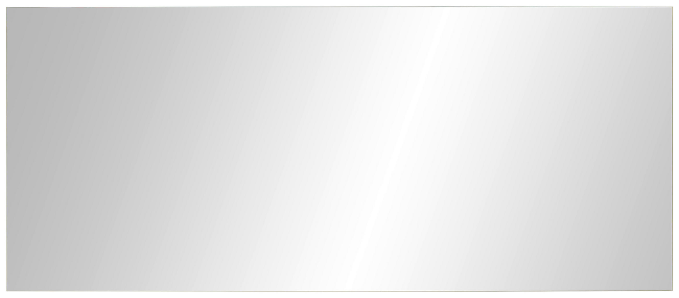 WANDSPIEGEL 130/54/3 cm  - Klar/Schwarz, Design, Glas/Holzwerkstoff (130/54/3cm) - Voleo