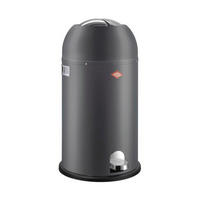 ABFALLSAMMLER KICKMASTER Soft 33 L  - Graphitfarben/Schwarz, KONVENTIONELL, Kunststoff/Metall (37,5/69cm) - Wesco