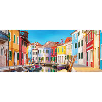 GLASBILD Architektur  - Multicolor, KONVENTIONELL, Glas (50/125/1,40cm) - Euroart