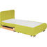 SCHLAFSESSEL Webstoff Gelb - Chromfarben/Gelb, Design, Textil/Metall (94/86/83cm) - NOVEL
