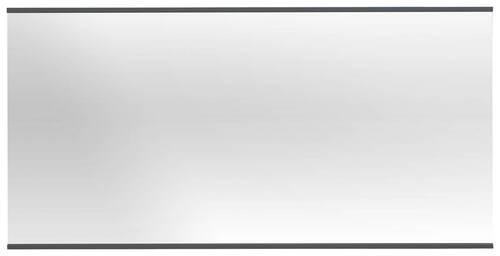 WANDSPIEGEL 123/62/2 cm    in rechteckig  - Grau, Design, Glas/Holz (123/62/2cm) - Dieter Knoll