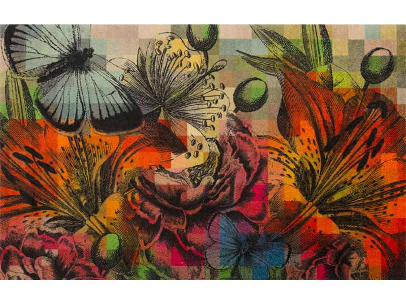 COVOR Magic Garden  - multicolor, Konventionell, plastic/textil (110/175cm) - wash+dry