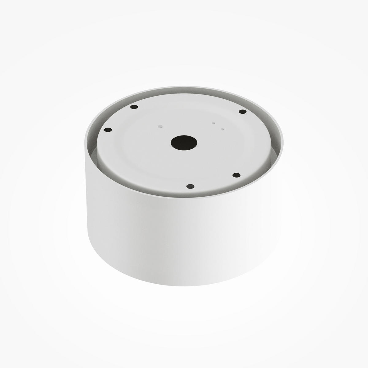 DECKENLEUCHTE  12/6,4 cm    - Weiss, Design, Metall (12/6,4cm) - MAYTONI