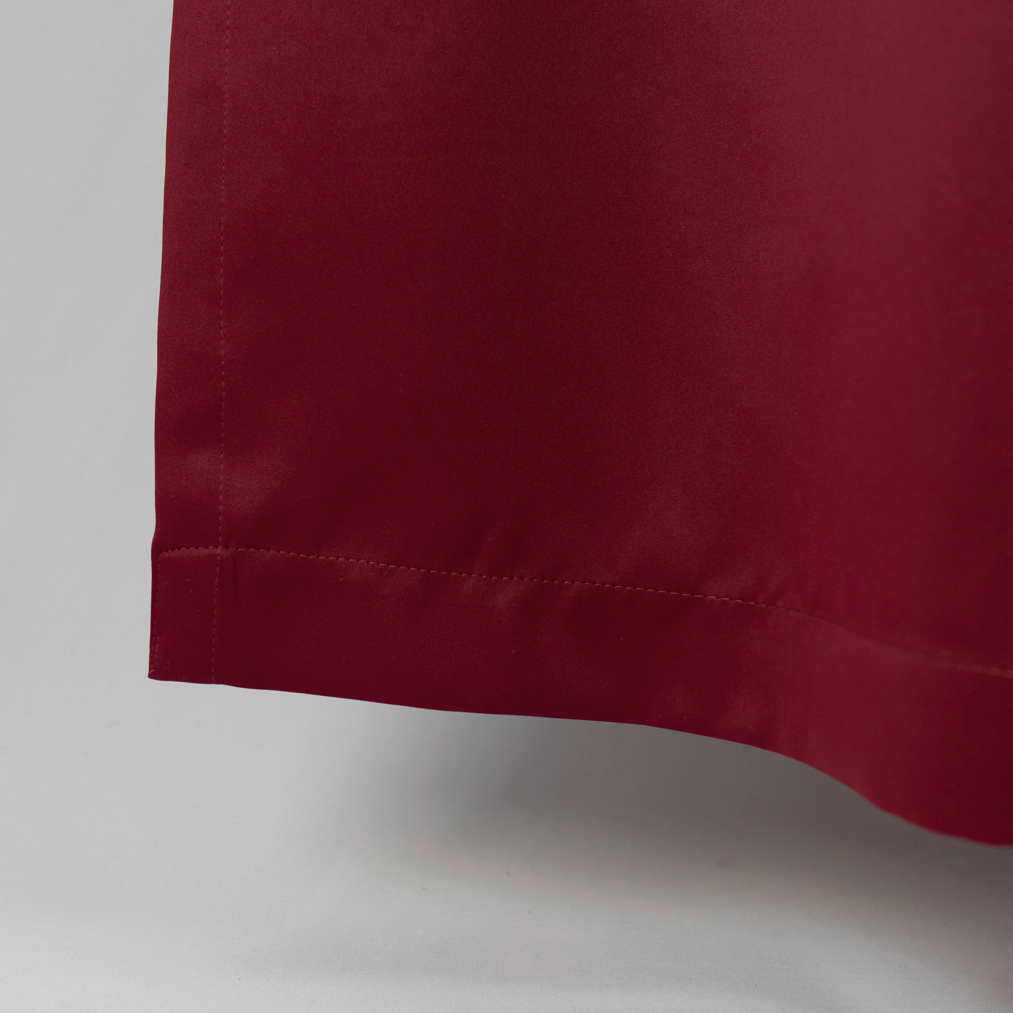 WÄRMESCHUTZVORHANG THERMOVORHANG Verdunkelung 140/245 cm   - Weinrot, Basics, Textil (140/245cm)