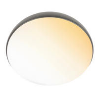 LED PLAFONJERA NIKAN  - antracit, Osnovno, metal/plastika (35/8,5cm)