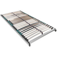 LATTENROST 120/200 cm Birke, Buche  - Anthrazit/Silberfarben, Basics, Holz (120/200cm) - Livetastic