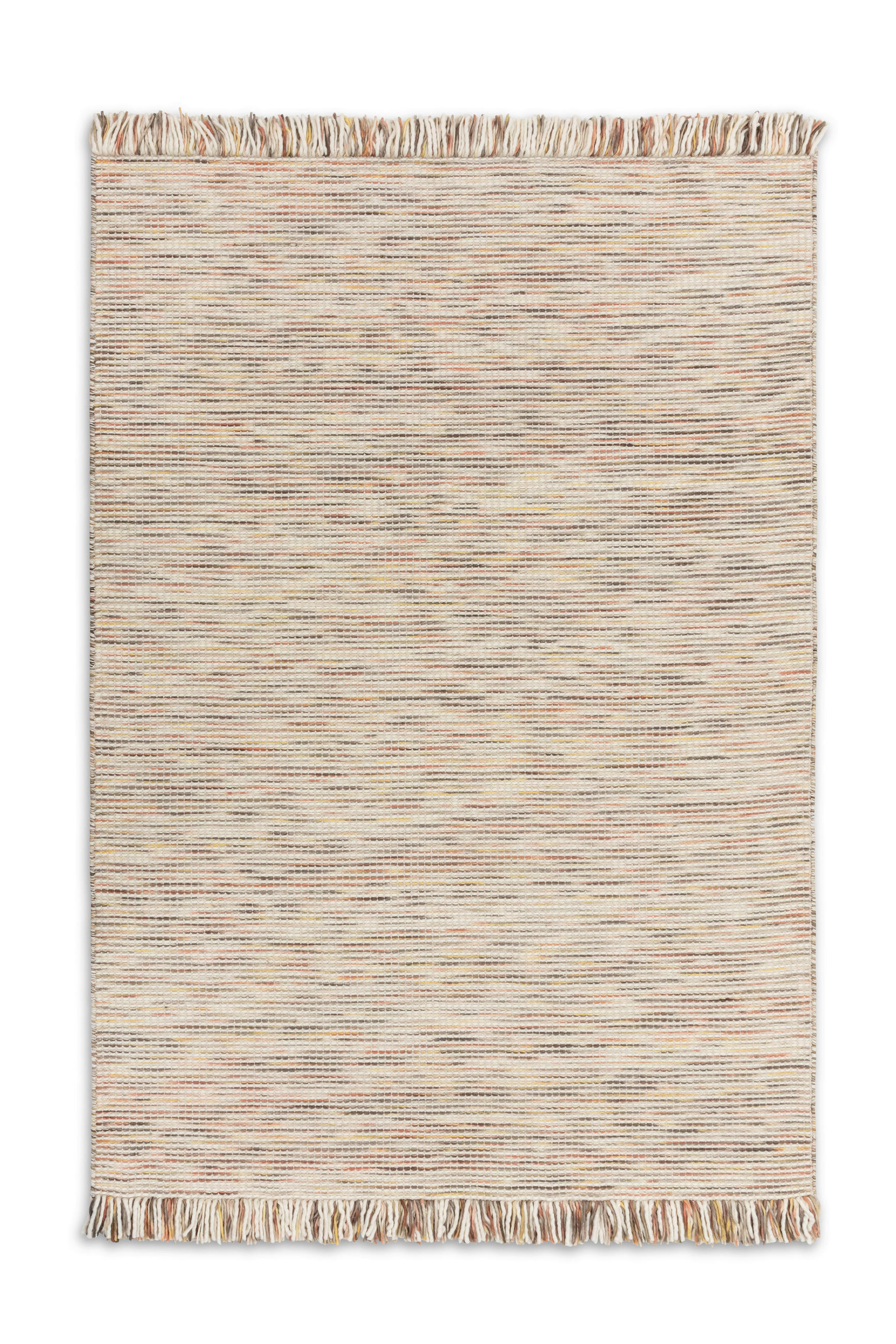 HANDWEBTEPPICH 70/140 cm Arina Beige rechteckig  - Beige, KONVENTIONELL, Textil (70/140cm) - Schöner Wohnen