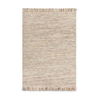 HANDWEBTEPPICH 70/140 cm Arina Beige rechteckig  - Beige, KONVENTIONELL, Textil (70/140cm) - Schöner Wohnen