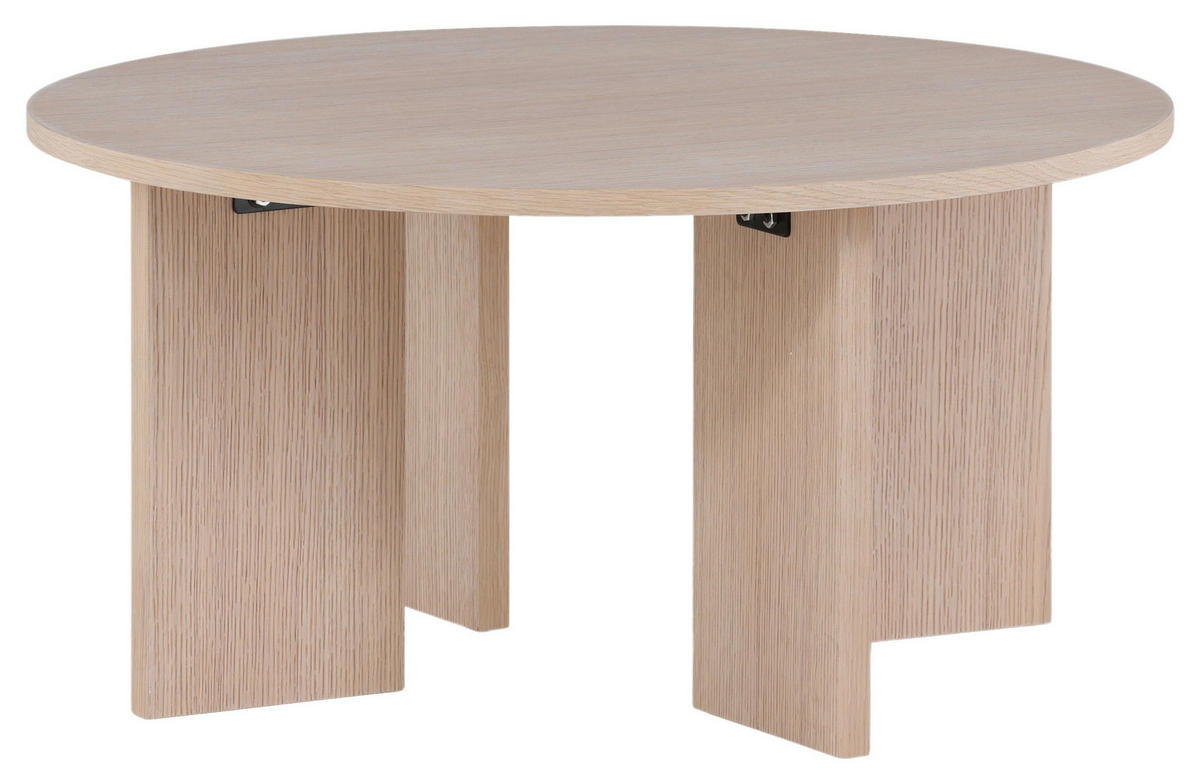 COUCHTISCH in Holzwerkstoff 80/80/40 cm  - Weiß, Design, Holzwerkstoff (80/80/40cm) - Livetastic
