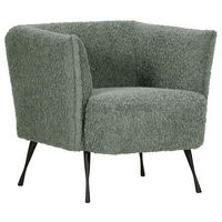 FÅTÖLJ i textil skogsgrön  - skogsgrön/svart, Design, metall/textil (76/73/76cm) - MID.YOU