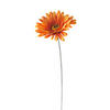 KUNSTBLUME - Orange/Grün, Basics, Kunststoff/Textil (56cm)