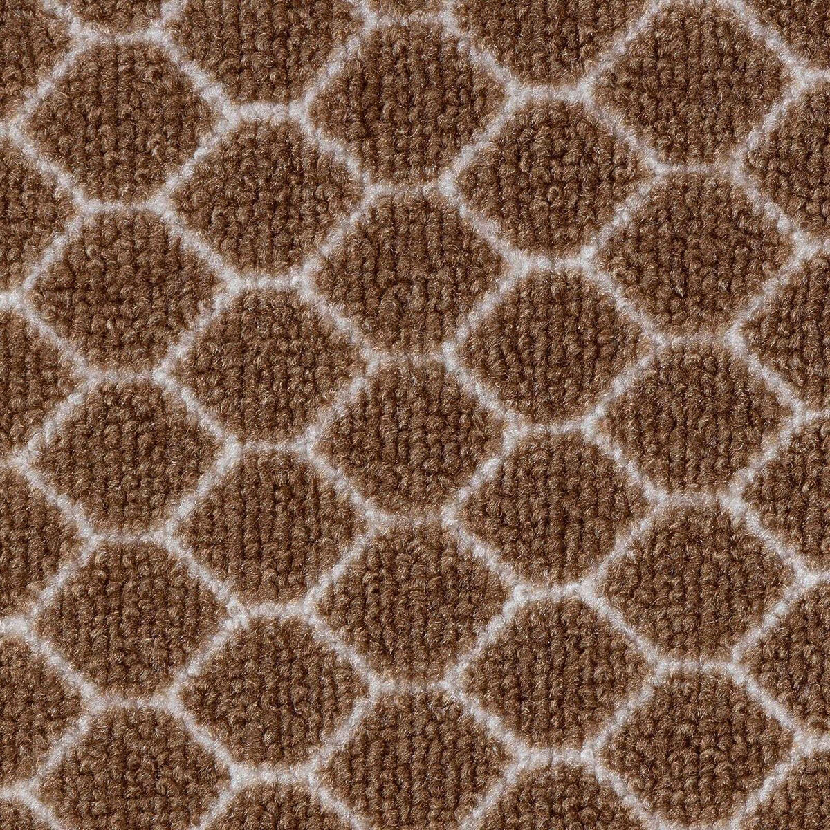 LÄUFER 80/350 cm Ennis Braun  - Braun, Design, Kunststoff/Textil (80/350cm) - Novel