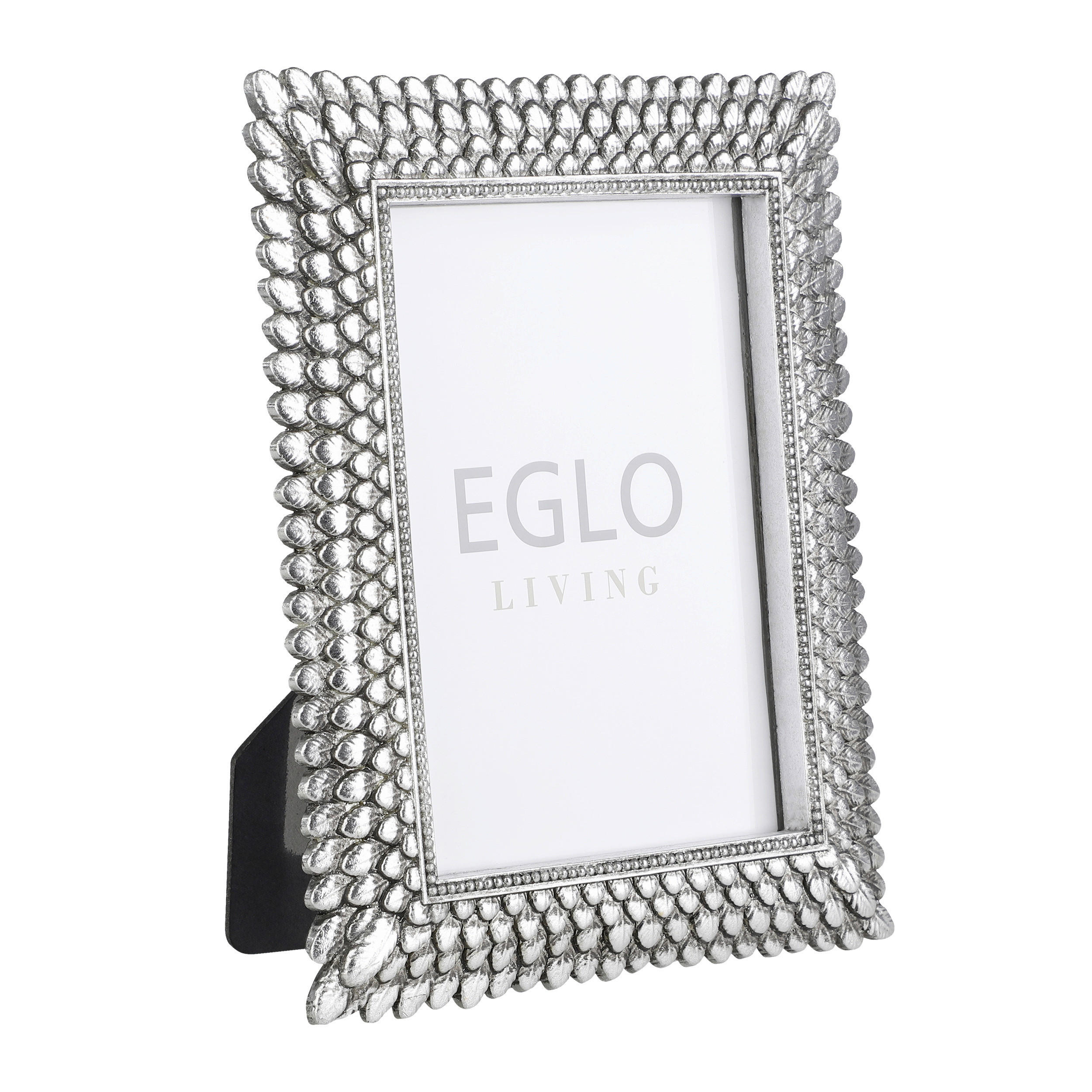 BILDERRAHMEN 20/2,5/24,5 cm  - Nickelfarben, Trend, Glas/Kunststoff (20/2,5/24,5cm) - Eglo
