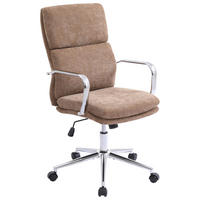 FORGÓSZÉK  zsenília barna  - krómszínű/barna, Modern, műanyag/textil (56/100-110/65,5cm) - Livetastic