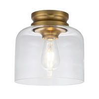 DECKENLEUCHTE  22.9/22.5  cm    - Messingfarben, Konventionell, Glas/Metall (22.9/22.5 cm) - Elstead Lighting