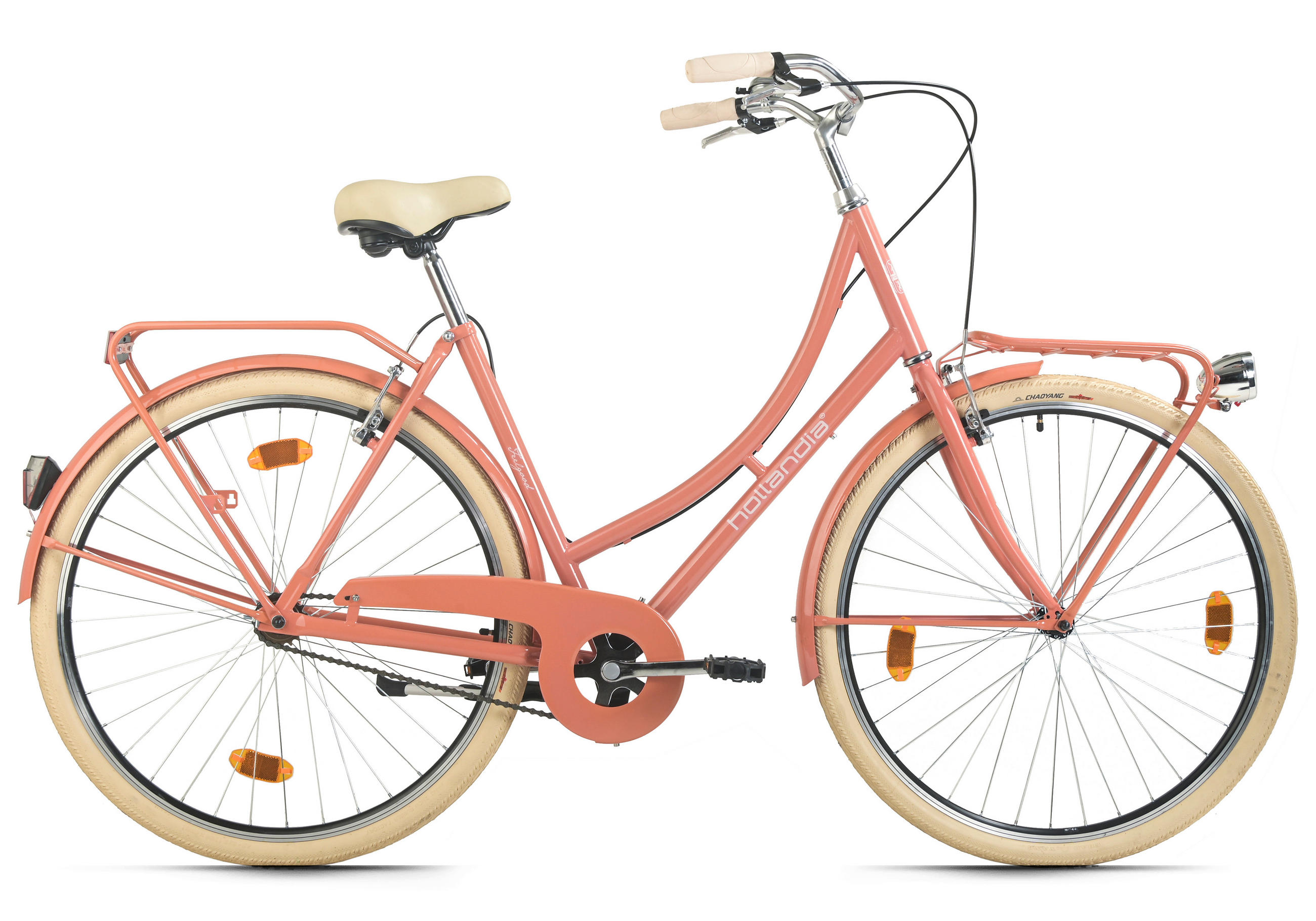 Citybike Hollandia Feelgood Singlespeed Rot, 28 Zoll