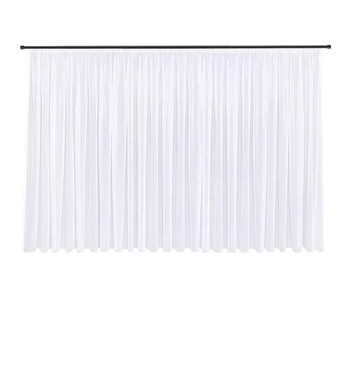 FERTIGSTORE  transparent  600/150 cm   - Weiß, Basics, Textil (600/150cm)