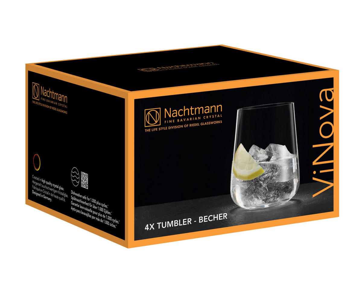 BECHER ViNova / Nachtmann    - Klar, Basics, Glas (8,3/10,2/8,3cm) - Nachtmann