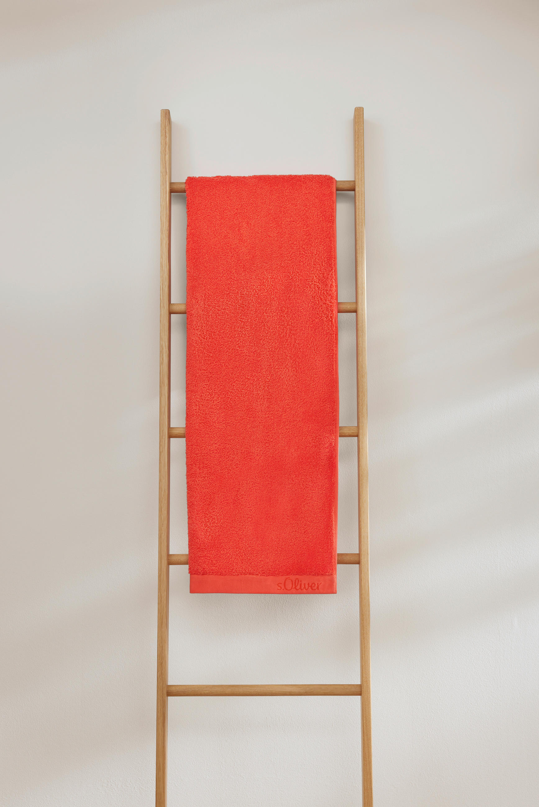 DUSCHTUCH 70/140 cm s.Oliver  - Rot, Trend, Textil (70/140cm) - S. Oliver