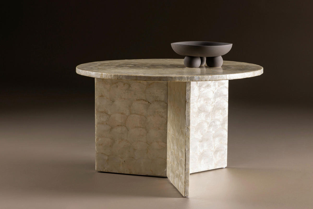 SOFFBORD i trä 70/43 cm  - cremefärgad, Modern, trä (70/43cm) - Livetastic