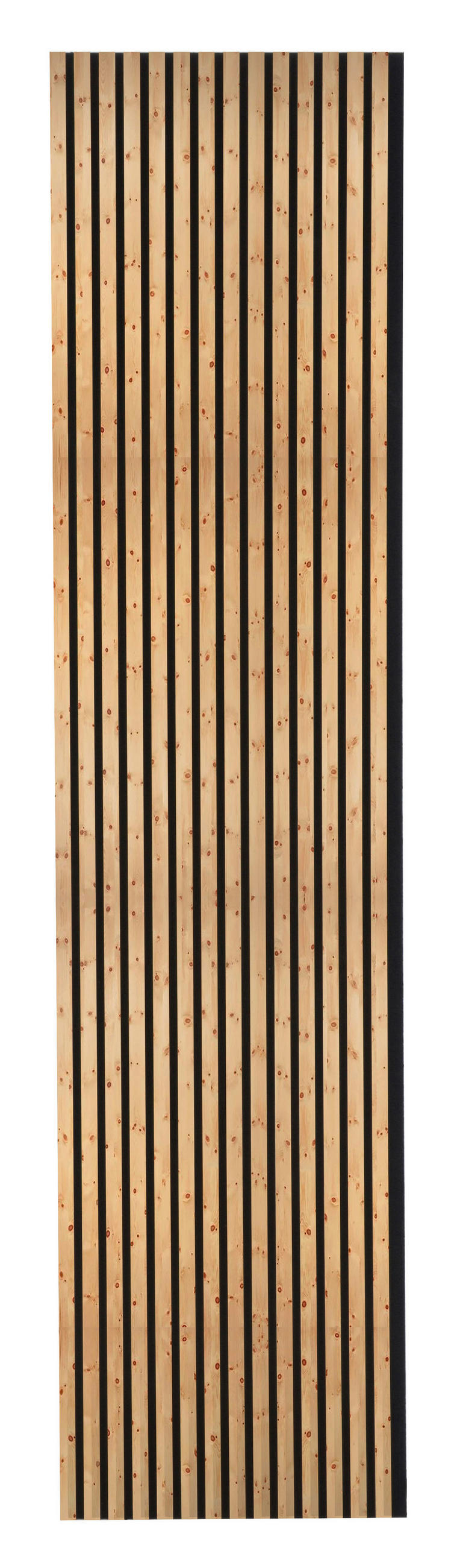 AKUSTIKPANEEL Zirbe roh 57.25/1.8/267 cm  - Zirbelkieferfarben, KONVENTIONELL, Holzwerkstoff/Textil (57.25/1.8/267cm)