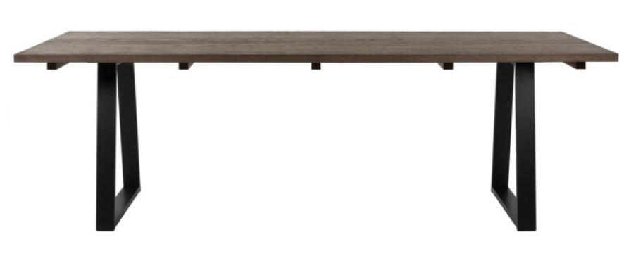 MATBORD i trä 240/100/76,50 cm   - mörkbrun, Design, trä (240/100/76,50cm) - Best Price