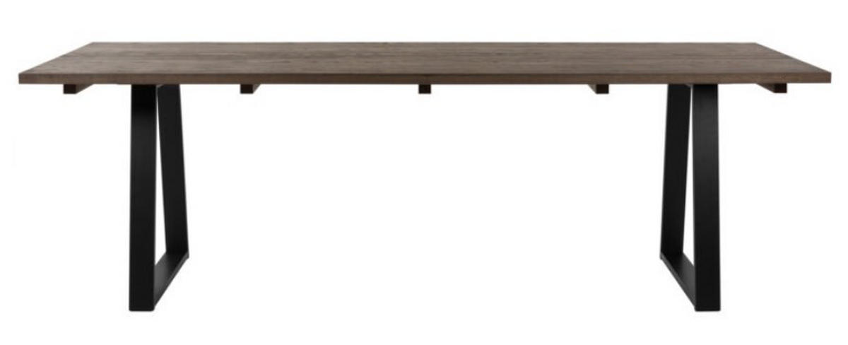 MATBORD i trä 240/100/76,50 cm   - mörkbrun, Design, trä (240/100/76,50cm) - Best Price