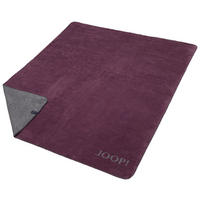 WOHNDECKE MELANGE DOUBLEFACE CAPSULE 150/200 cm  - Beere, Design, Textil (150/200cm) - Joop!