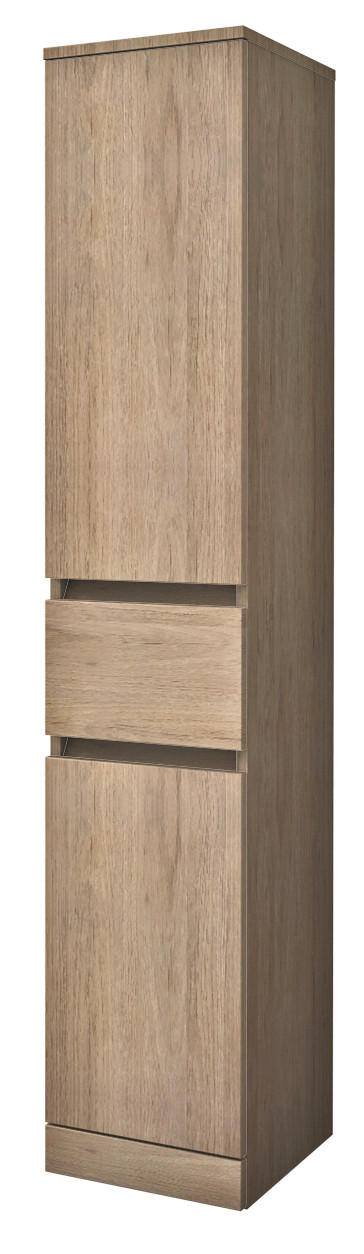 MIDISZEKRÉNY 30/156/33,5 cm  - tölgyfa színű, Basics, faalapú anyag (30/156/33,5cm) - Welnova