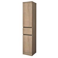 MIDISZEKRÉNY 30/156/33,5 cm  - tölgyfa színű, Basics, faalapú anyag (30/156/33,5cm) - Welnova