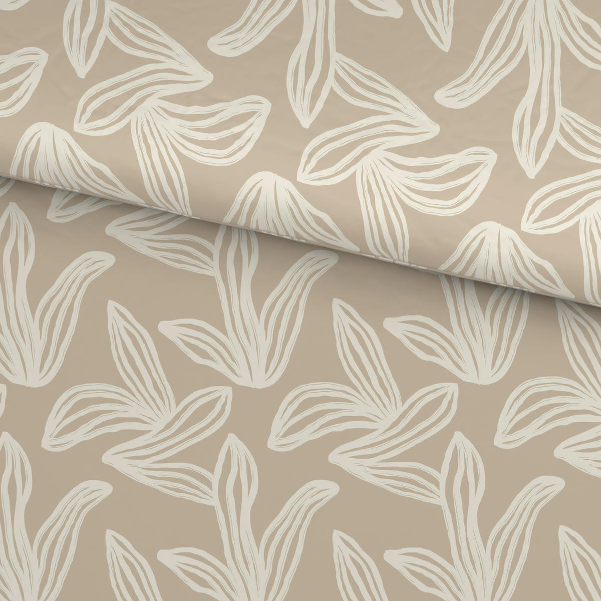 BETTWÄSCHE 2-teilig Satin 140/200 cm  - Multicolor/Weiß, KONVENTIONELL, Textil (140/200cm) - Esposa