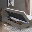 BOXBETT 160/200 cm  in Taupe  - Taupe/Schwarz, Design, Holz/Holzwerkstoff (160/200cm) - Xora
