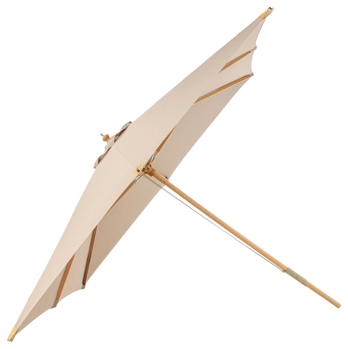 SONNENSCHIRM 300 cm  - Hellbraun, KONVENTIONELL (300/262/300cm) - Gardenson