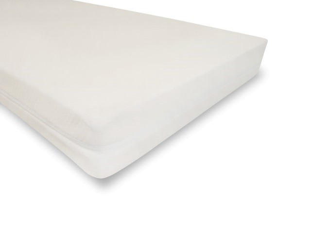 OTROŠKA VZMETNICA 120/60/8 cm  - bela, Basics, tekstil (120/60/8cm)