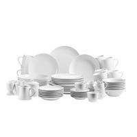 KOMBISERVICE ALESIA 62-teilig  - Weiss, Basics, Keramik - Mäser