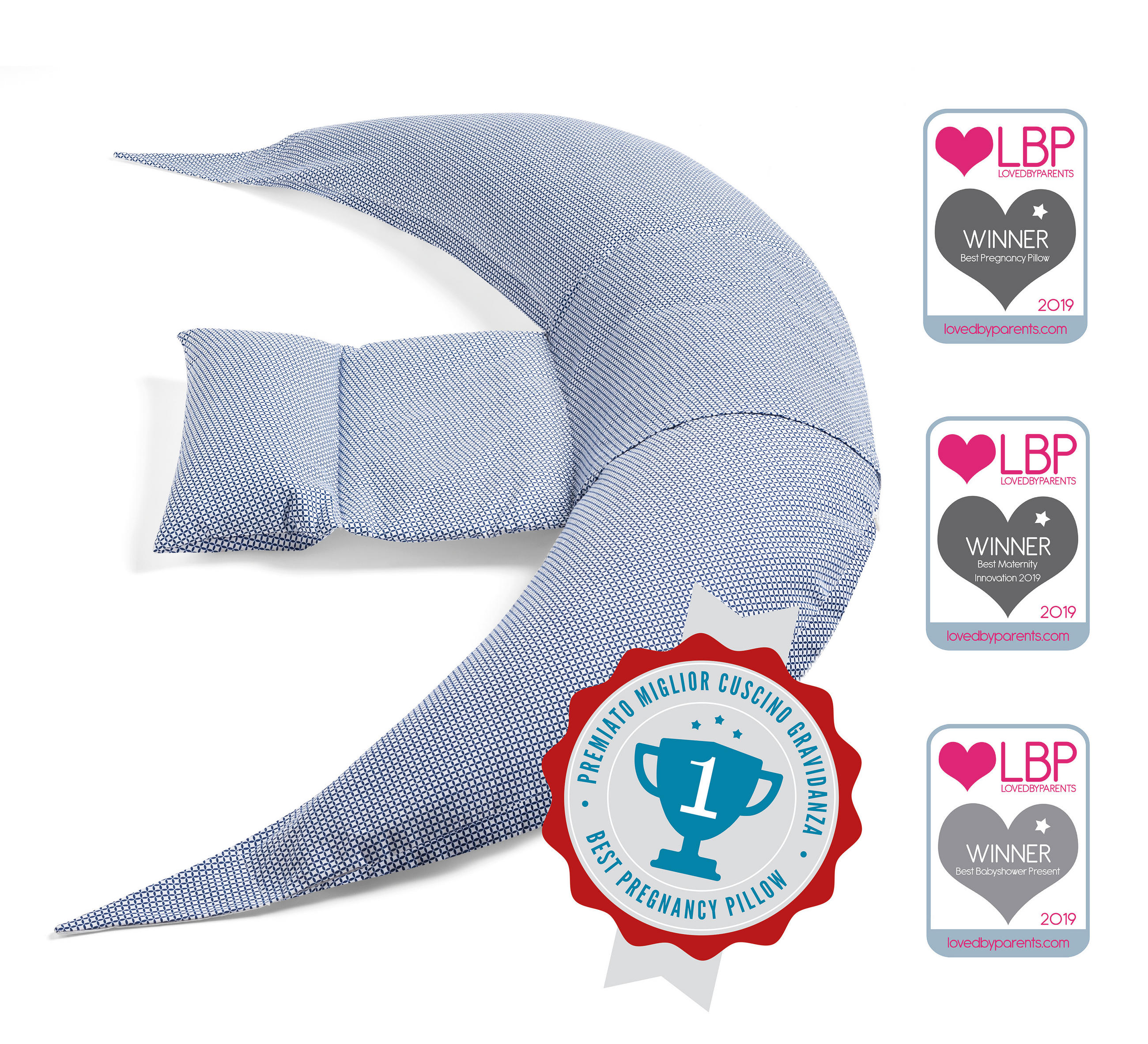 STILLKISSEN   - Grau, Basics (0,37/0,14/0,43cm)