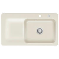 SPÜLE Juna 90 / 50140210  - Magnolie, Basics, Keramik (90/20/51cm) - Systemceram