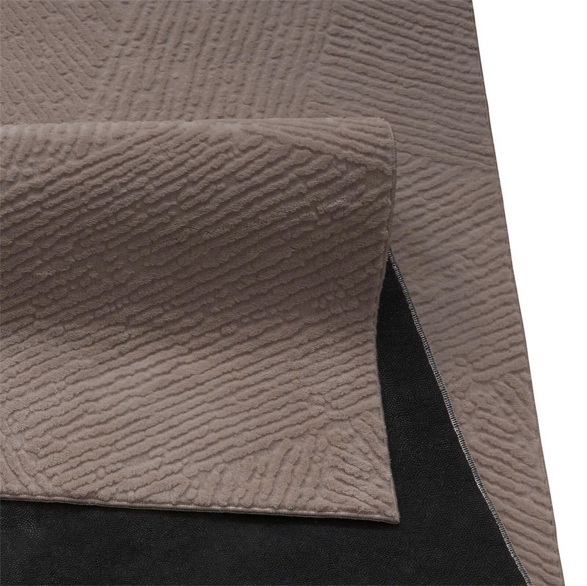 WEBTEPPICH 160/230 cm Stilo Taupe rechteckig  - Taupe, Basics, Textil (160/230cm) - Novel