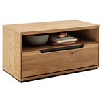 GARDEROBENBANK  in 79/41/41 cm  - Wildeiche/Eichefarben, Natur, Holz/Holzwerkstoff (79/41/41cm) - Linea Natura