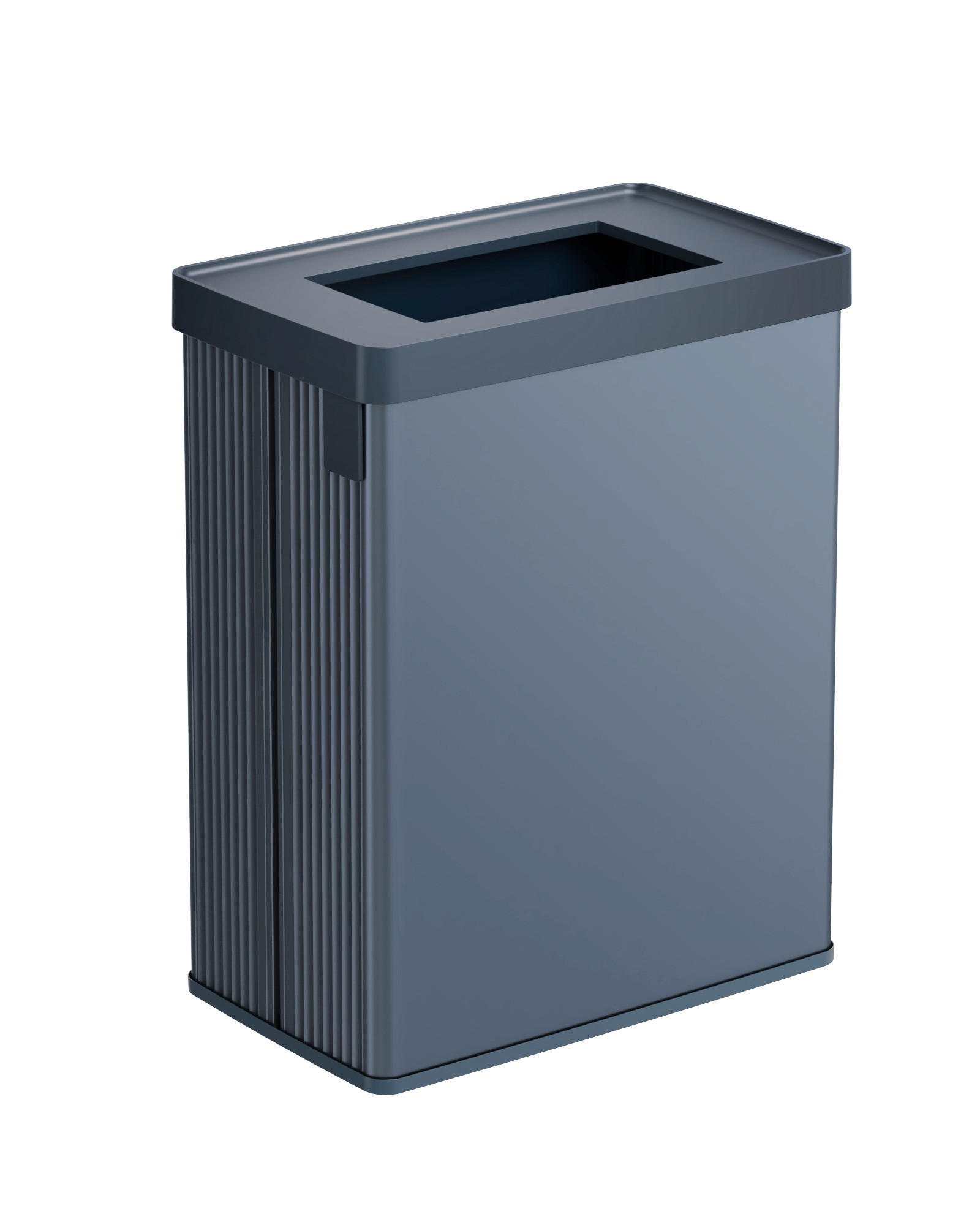 ODPADKOVÝ KOŠ  54 l - modrošedá, Basics, plast (26,5/54,7/43,5cm) - Curver