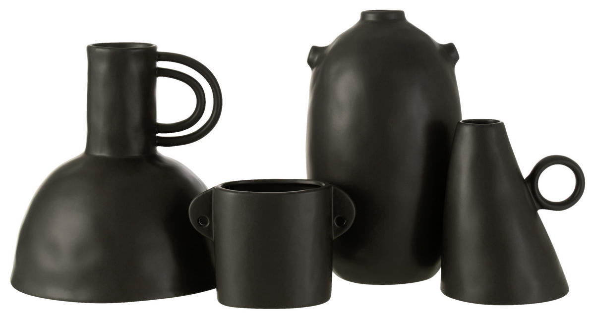 DEKOKRUG  - Schwarz, Trend, Keramik (24/25/24cm)