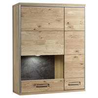 HÄNGEELEMENT in Eichefarben   - Hellbraun/Eichefarben, Konventionell, Glas/Holz (94/120/39cm) - MID.YOU