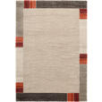 WEBTEPPICH 65/130 cm Palazzo Lobo Dunkelbraun, Beige  - Dunkelbraun/Beige, KONVENTIONELL, Textil (65/130cm) - Novel