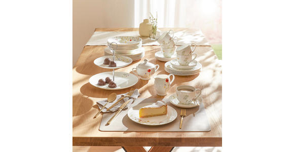 KAFFEESERVICE Wildflower 18-teilig - Multicolor, LIFESTYLE, Keramik - Novel