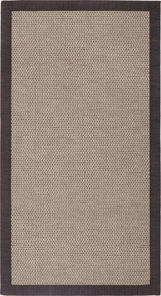 FLACHWEBETEPPICH 80/200 cm Theta  - Anthrazit, Konventionell, Kunststoff/Textil (80/200cm) - Linea Natura