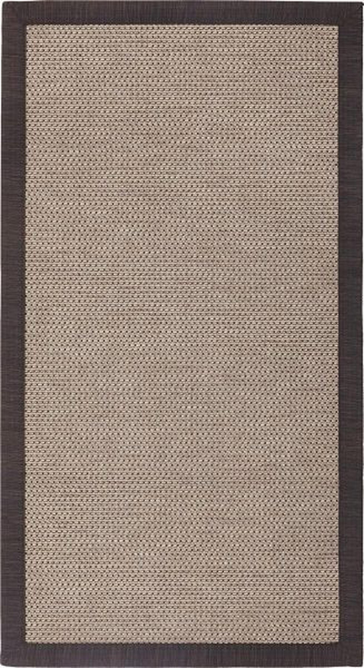 FLACHWEBETEPPICH 80/200 cm Theta  - Anthrazit, Konventionell, Kunststoff/Textil (80/200cm) - Linea Natura