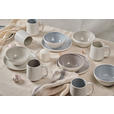 FRÜHSTÜCKSSERVICE Taupe 6-teilig 2 Personen  - Taupe, Design, Keramik - Novel