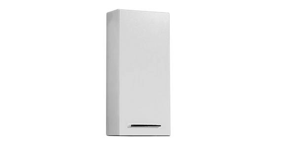 HÄNGESCHRANK 30/70/20 cm - Chromfarben/Weiß, KONVENTIONELL, Holzwerkstoff/Metall (30/70/20cm) - Carryhome