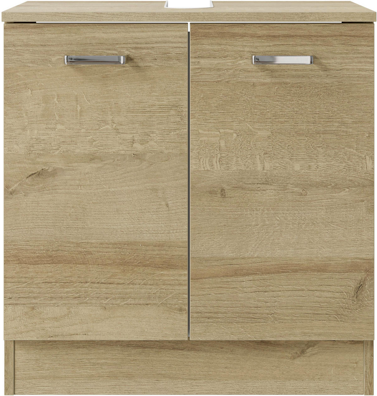 WASCHBECKENUNTERSCHRANK 60,2/62,4/33 cm  - Chromfarben/Eichefarben, Basics, Holzwerkstoff (60,2/62,4/33cm) - Pelipal